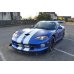 Накладка сплиттер на передний бампер на Dodge Viper II GTS